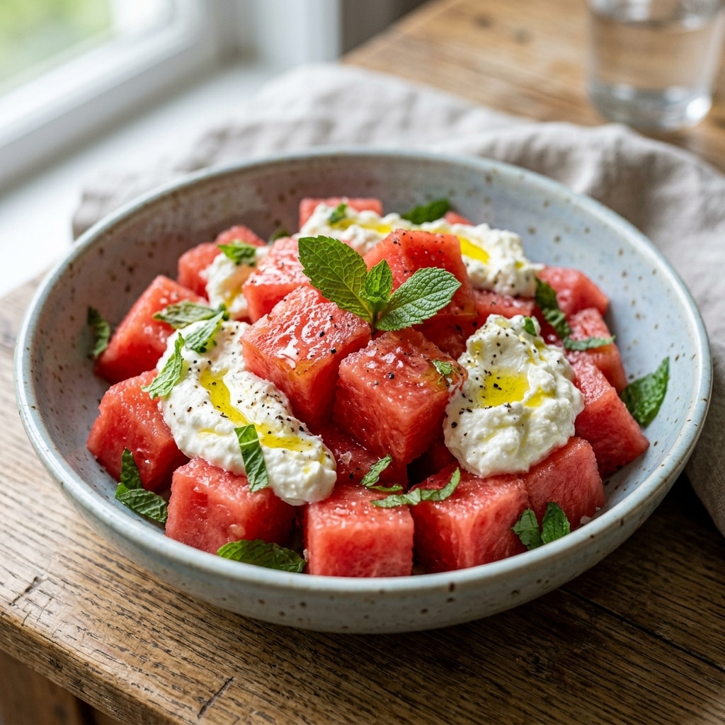 Watermelon With Whipped Feta Recipe: A Refreshing Summer Dish 2026 12 Watermelon With Whipped Feta Recipe