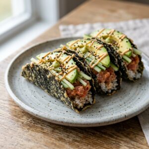 Viral Sushi Tacos Recipe