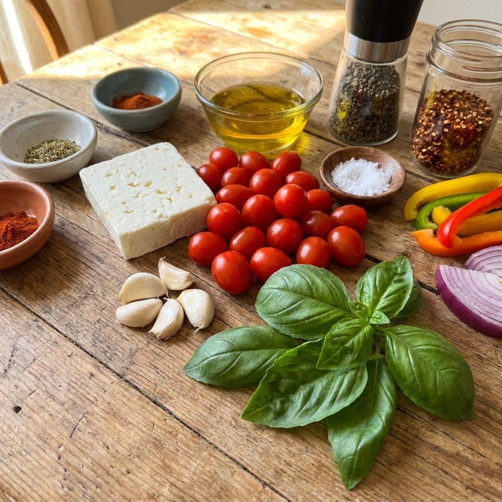 tiktok tomato feta pasta recipe