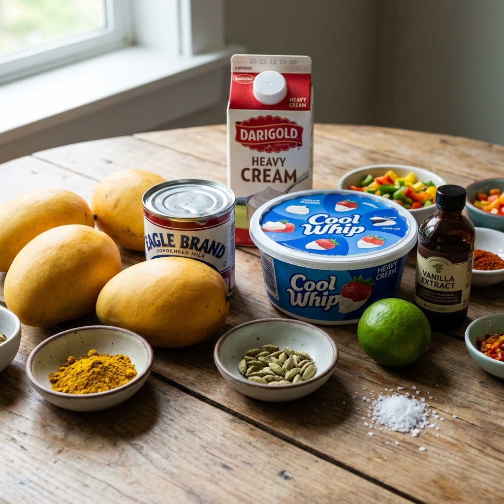 Instant Mango Ice Cream with Cool Whip Curry: Creamy Homemade Frozen Dessert Recipe 2026 13 instant mango ice cream with cool whip curry