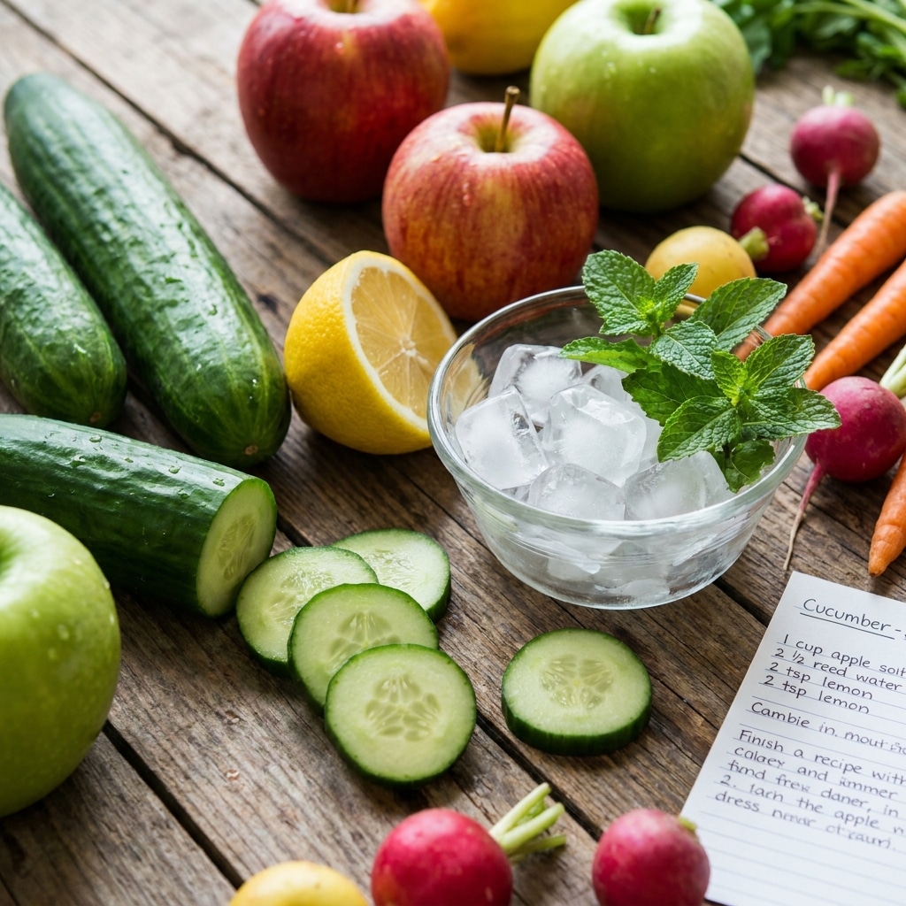 Cucumber-Apple Cooler Recipe
