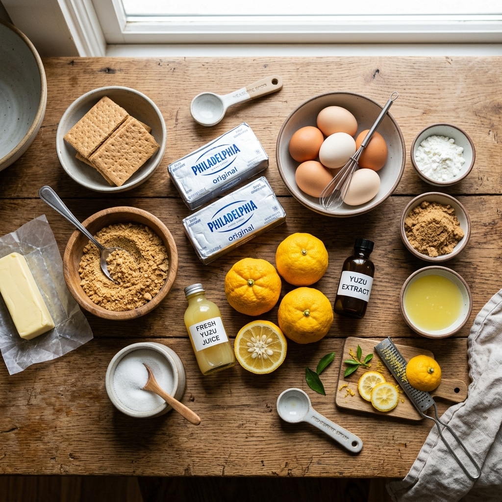 Yuzu Cheesecake Recipe