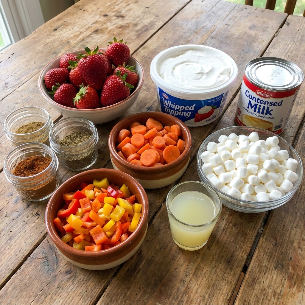 frozen strawberry fluff recipe