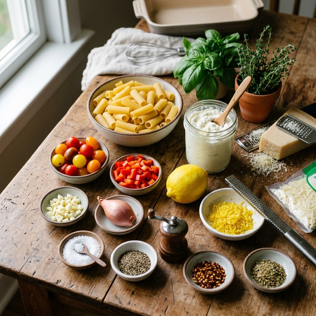 Lemon Ricotta Pasta Bake Recipe: Creamy Homemade Comfort 2026 13 Lemon Ricotta Pasta Bake Recipe
