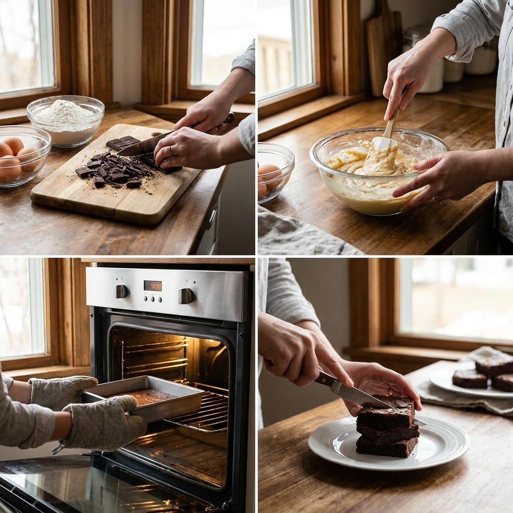 Triple Stack Brownies recipe