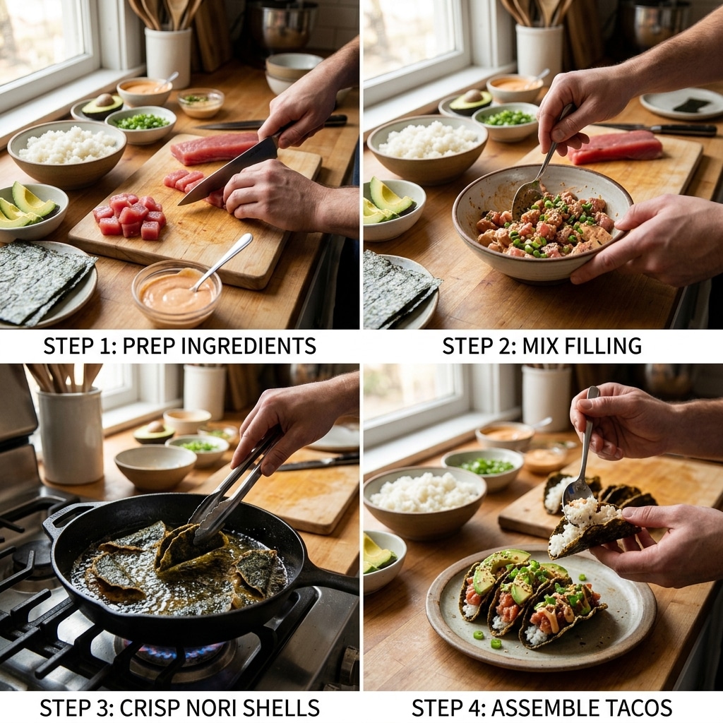Viral Sushi Tacos Recipe: Easy Homemade Asian Fusion 2026 14 Viral Sushi Tacos Recipe