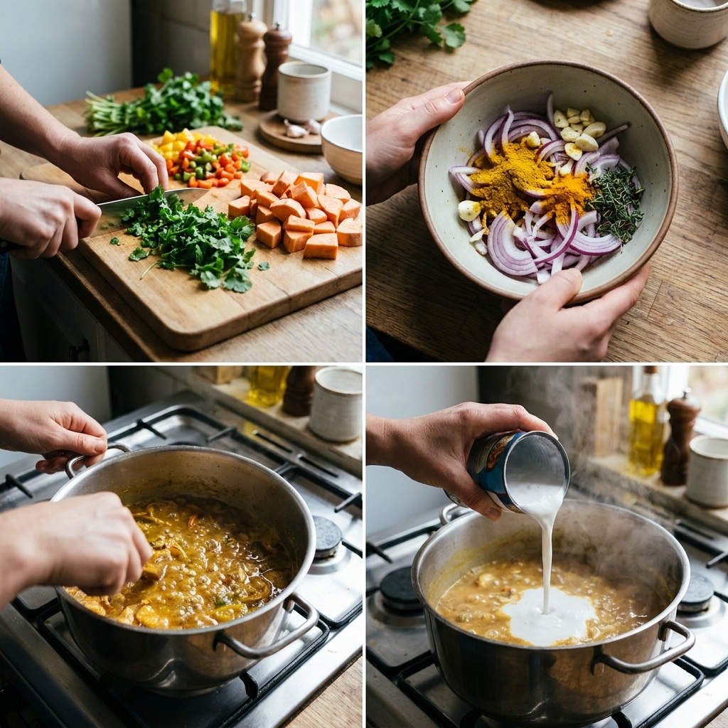 caribbean curry bowl homemade recipe