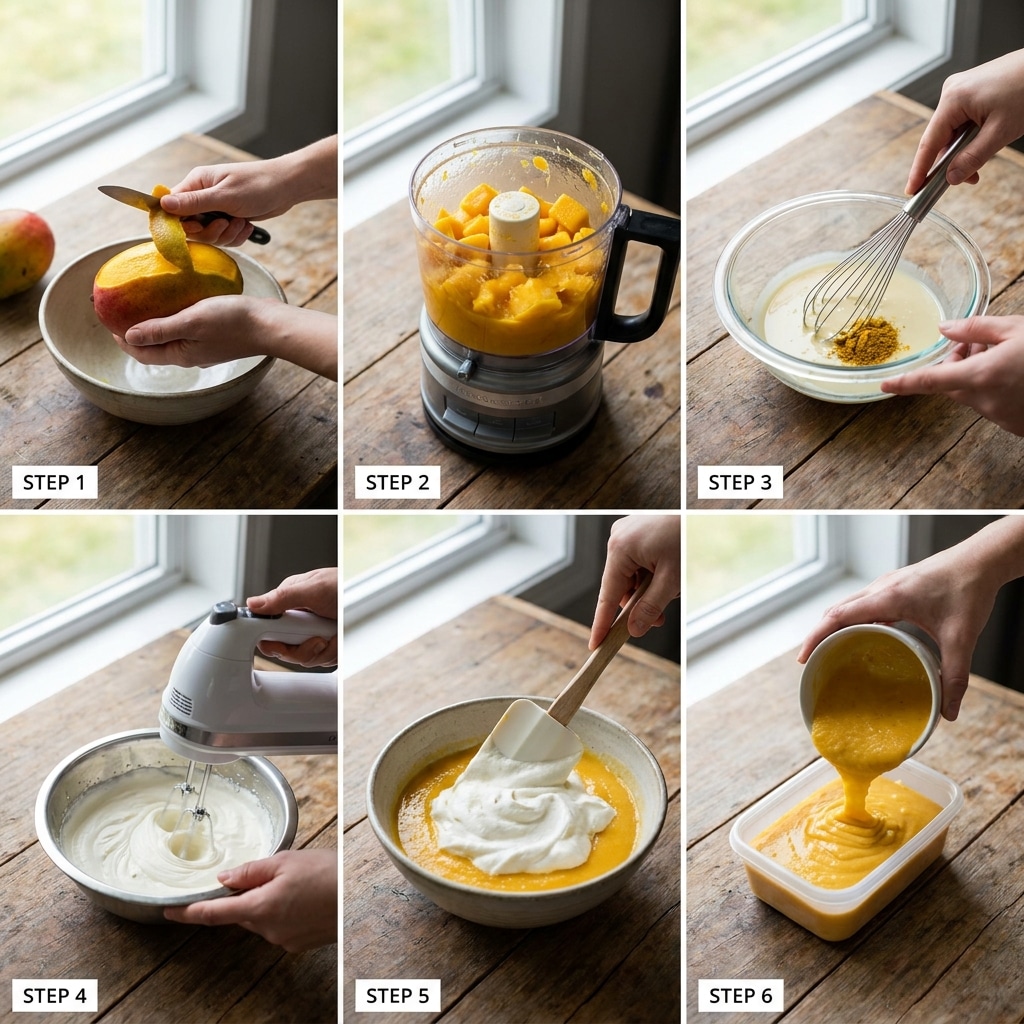 Instant Mango Ice Cream with Cool Whip Curry: Creamy Homemade Frozen Dessert Recipe 2026 14 instant mango ice cream with cool whip curry