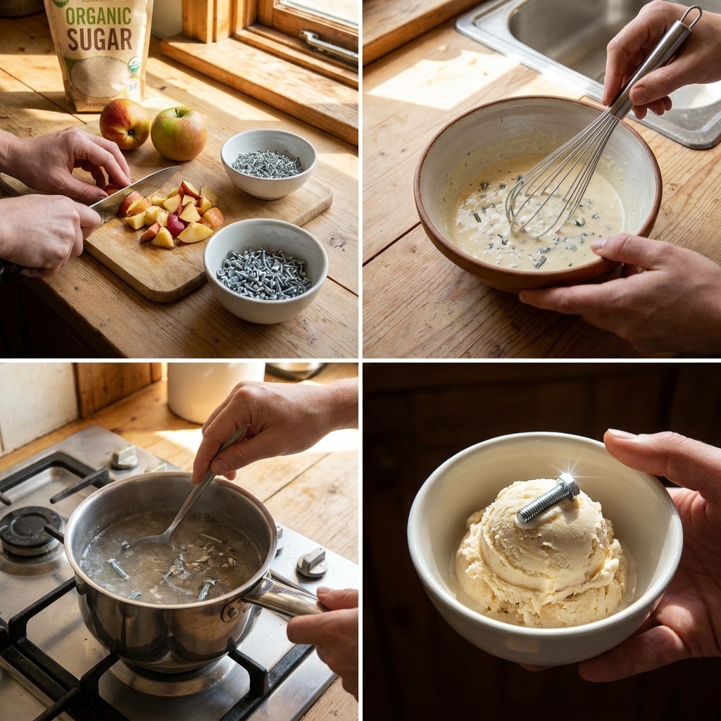 Organic ice cream metal contamination Recipe