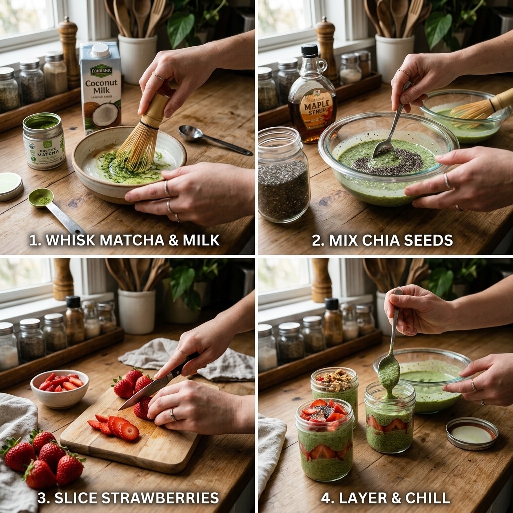 Strawberry Matcha Chia Pudding Recipe: A Nutritious Breakfast Powerhouse 2026 14 Strawberry Matcha Chia Pudding Recipe