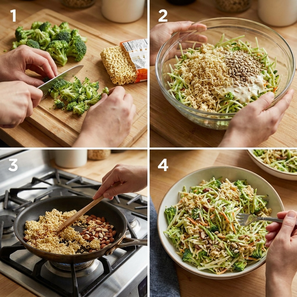 Crunchy Ramen Broccoli Slaw Recipe: A Quick and Fresh Salad 2026 14 Crunchy Ramen Broccoli Slaw recipe