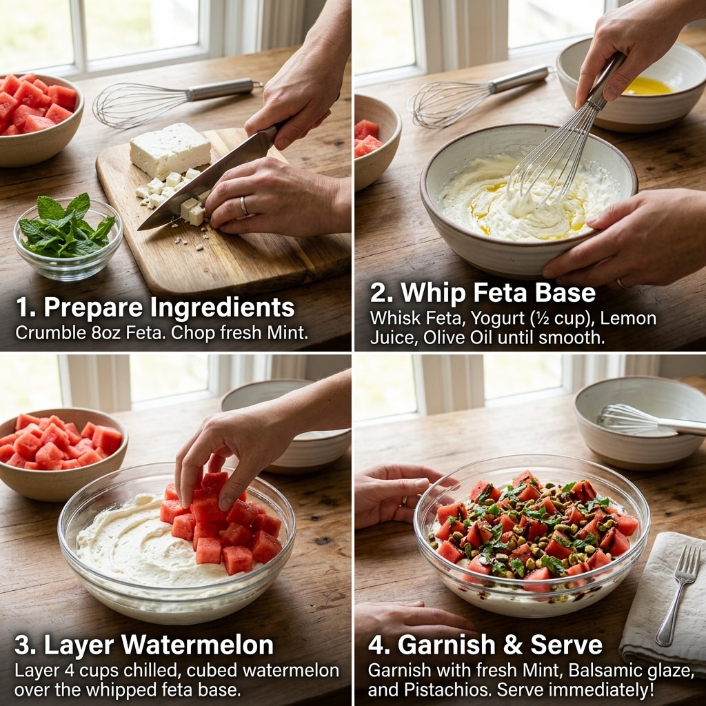 Watermelon With Whipped Feta Recipe: A Refreshing Summer Dish 2026 14 Watermelon With Whipped Feta Recipe