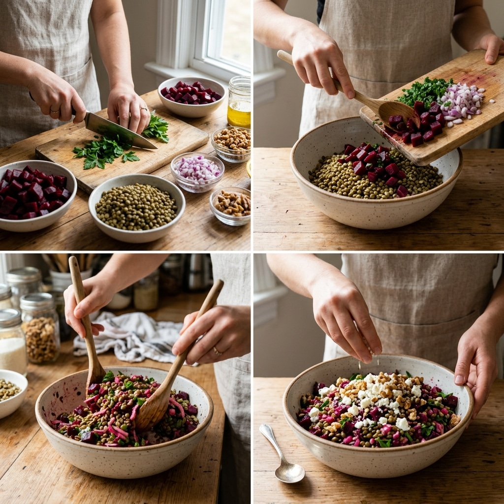 No-Cook Beet and Lentil Salad Recipe for Quick Meals 2026 14 No-Cook Beet and Lentil Salad Recipe