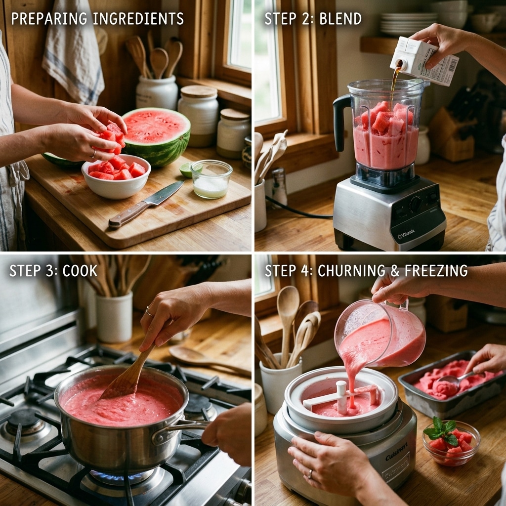 Viral Watermelon Ice Cream Recipe: Easy Homemade Treat 2026 14 Viral Watermelon Ice Cream Recipe