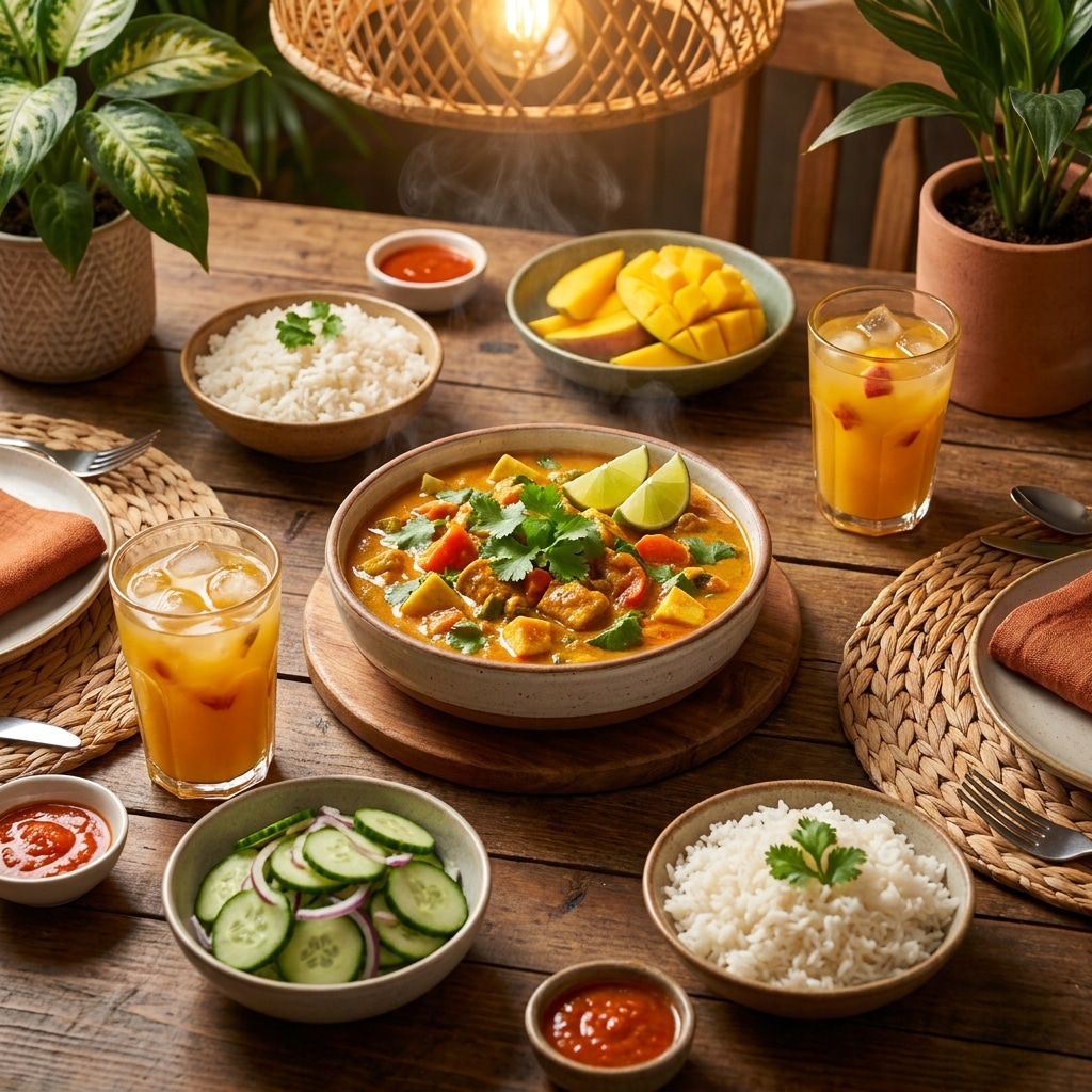 caribbean curry bowl homemade recipe