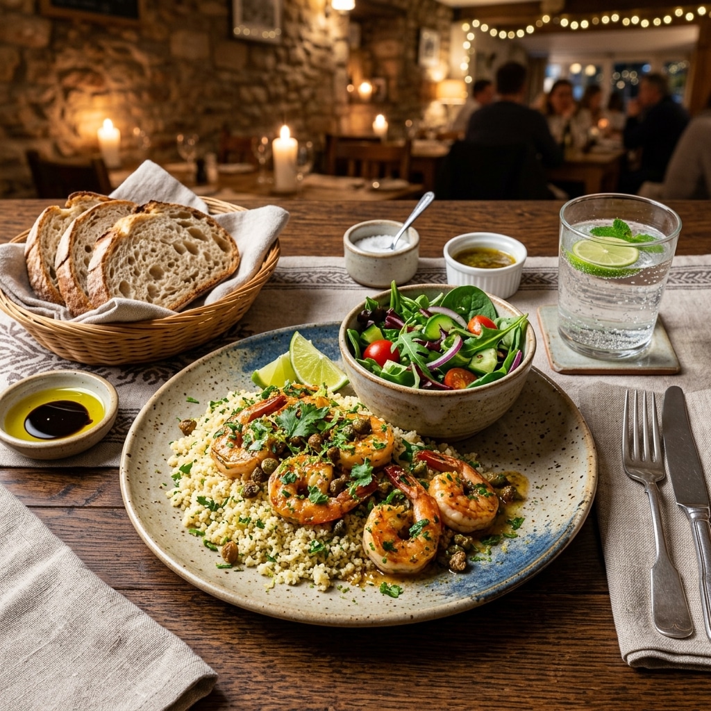 Mojo Shrimp With Couscous and Fried Capers Recipe 2026 15 Mojo Shrimp With Couscous and Fried Capers Recipe