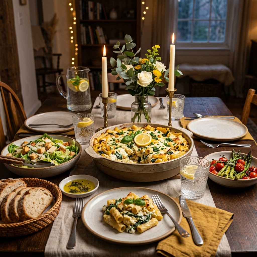 Lemon Ricotta Pasta Bake Recipe: Creamy Homemade Comfort 2026 15 Lemon Ricotta Pasta Bake Recipe