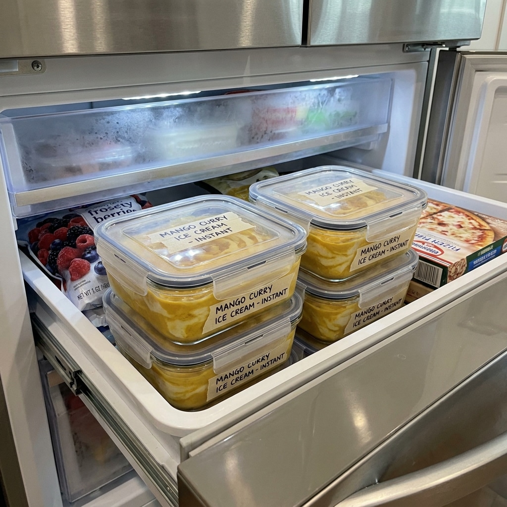 Instant Mango Ice Cream with Cool Whip Curry: Creamy Homemade Frozen Dessert Recipe 2026 16 instant mango ice cream with cool whip curry