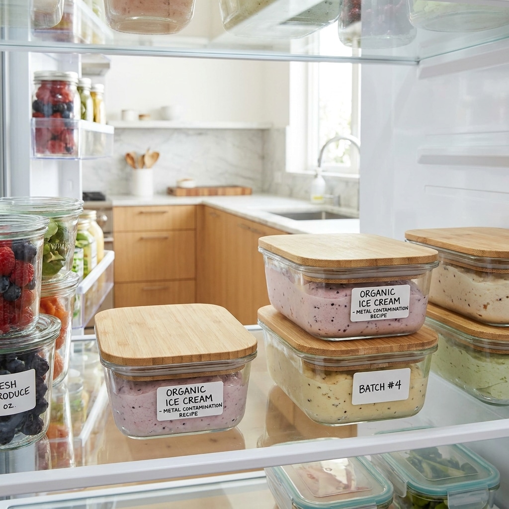Organic ice cream metal contamination Recipe