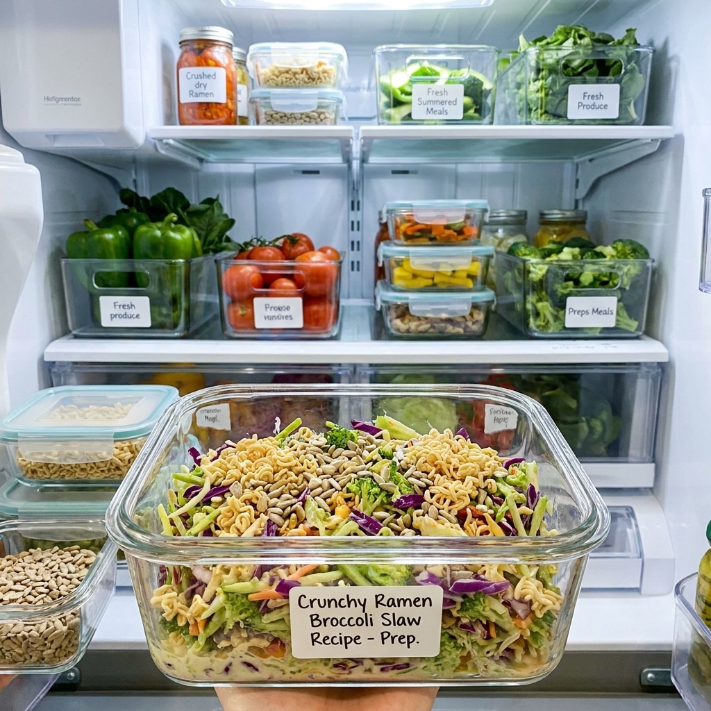 Crunchy Ramen Broccoli Slaw Recipe: A Quick and Fresh Salad 2026 16 Crunchy Ramen Broccoli Slaw recipe