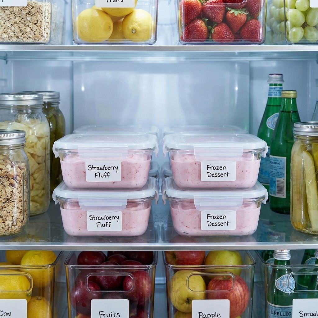 frozen strawberry fluff recipe